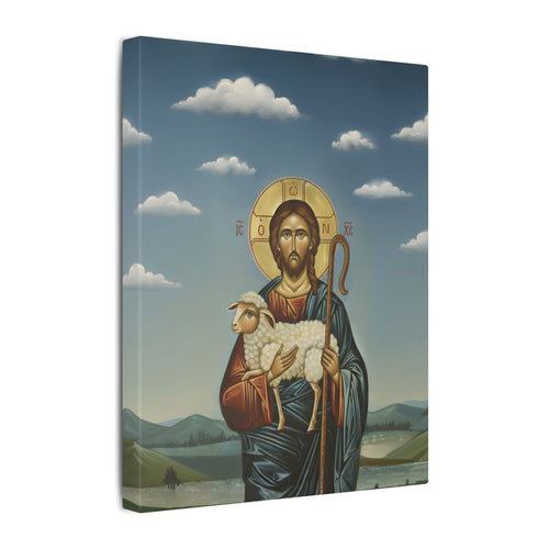 Jesus the Good Shepherd Canvas Print