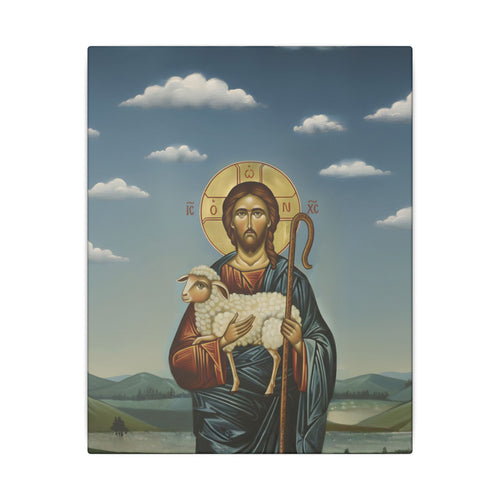 Jesus the Good Shepherd Canvas Print
