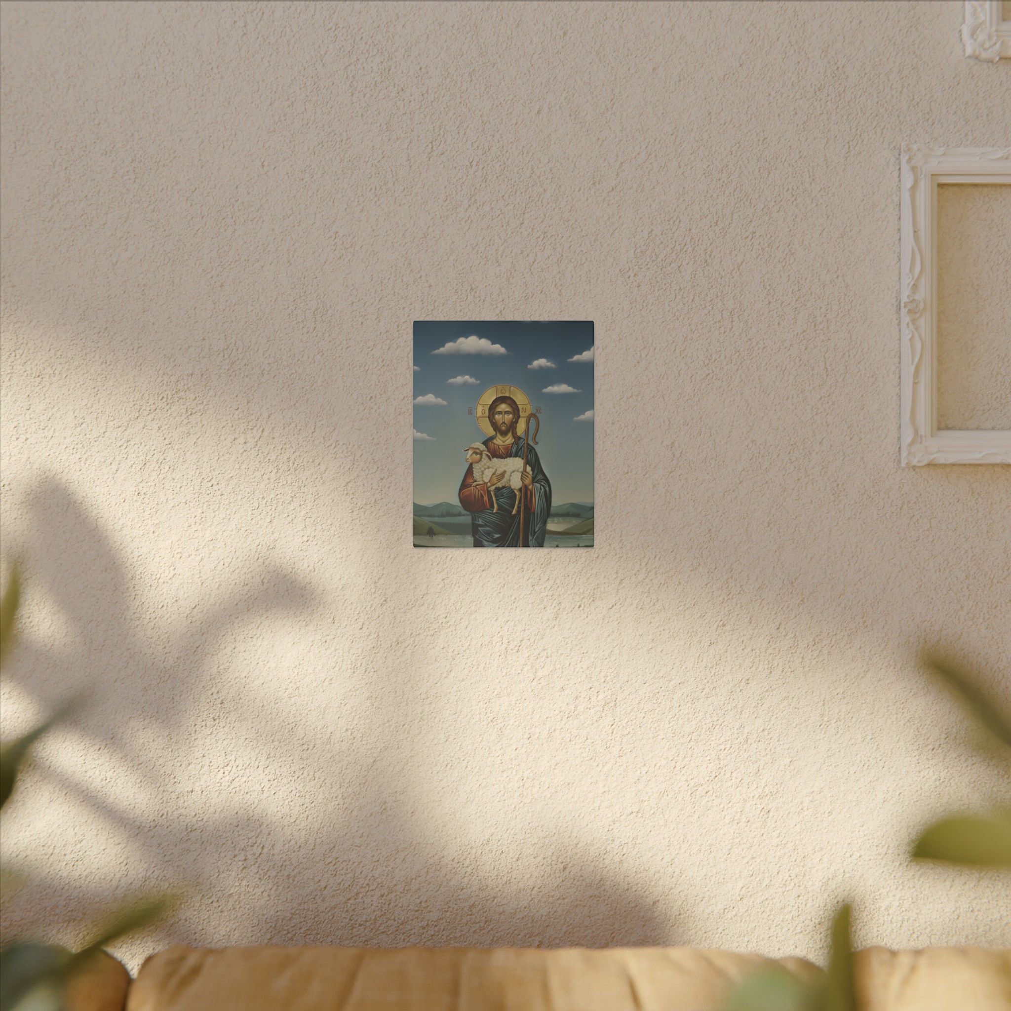 Jesus the Good Shepherd Canvas Print