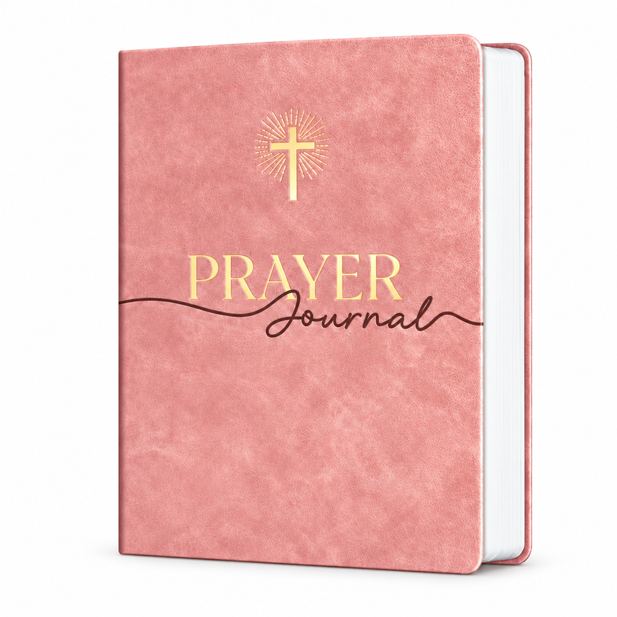 Bijbeljournal – Een moment van gebed – roze – product op witte achtergrond