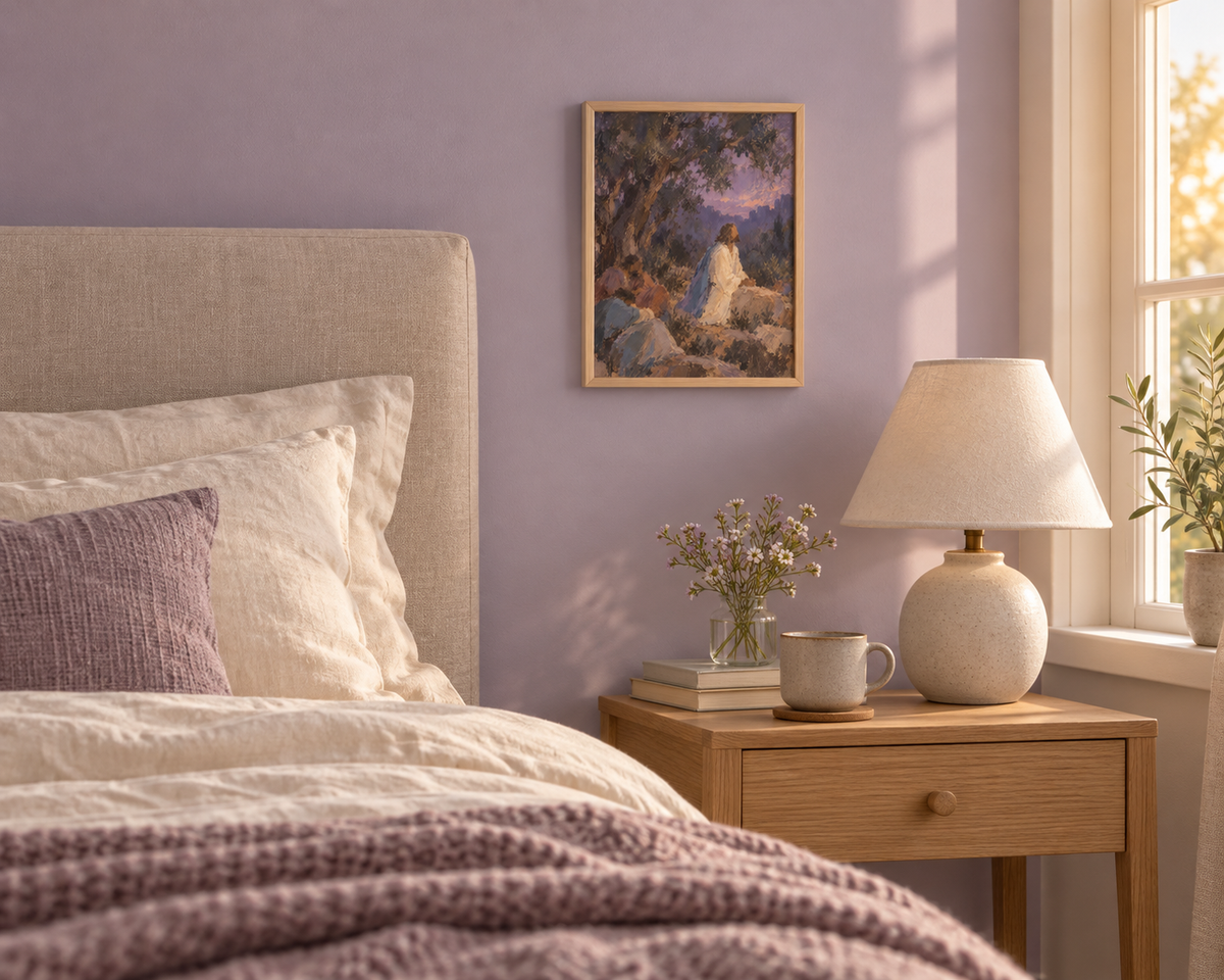 The Stillness of Prayer – sfeerimpressie in huis