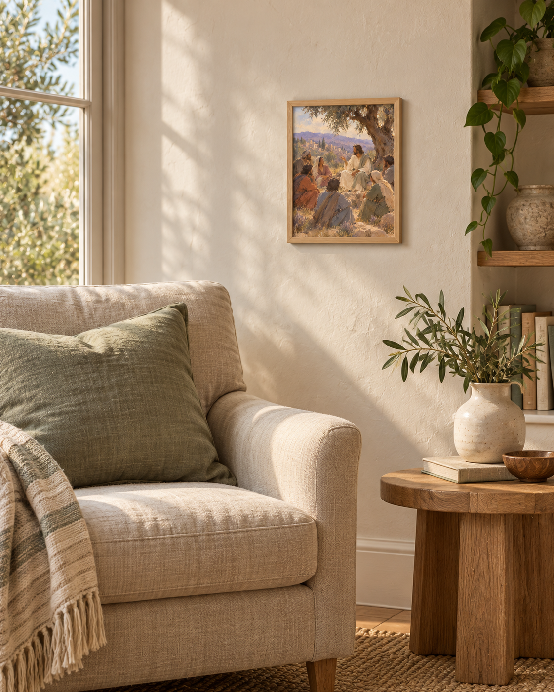 Under the Olive Tree – sfeerimpressie in huis