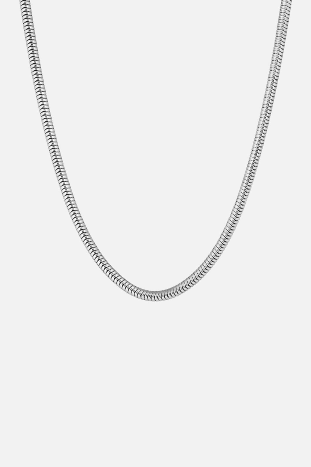 Tropez Heren Schakelketting Zilverkleurig